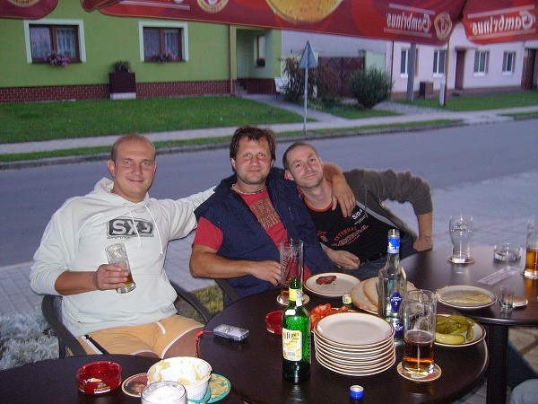Grilování u Romana 22.9.2007