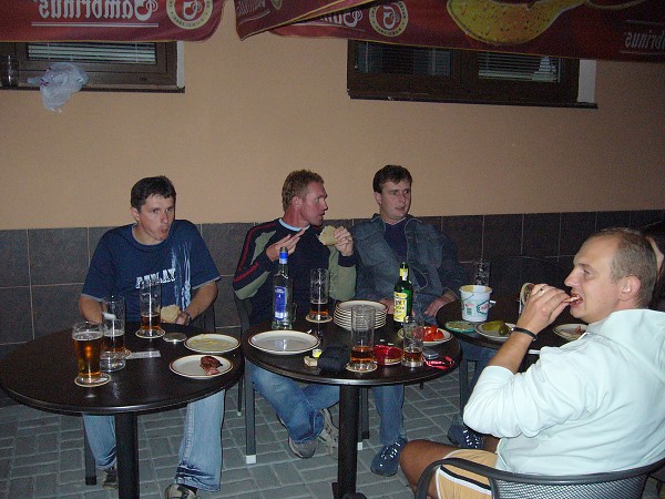 Grilování u Romana 22.9.2007