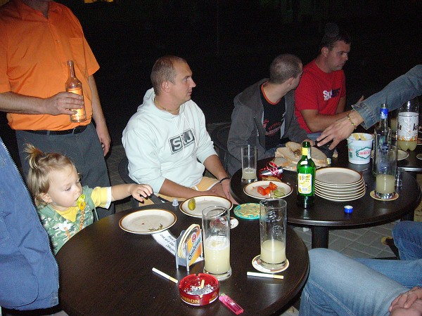 Grilování u Romana 22.9.2007