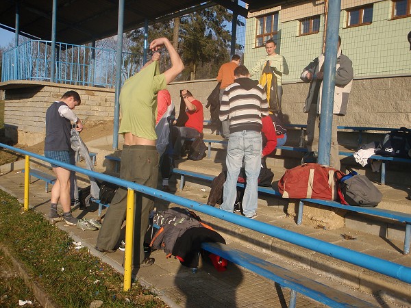 Zápas v Prakšicích  28.3.2009