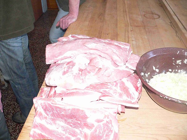 Zabijačka 29.1.2011